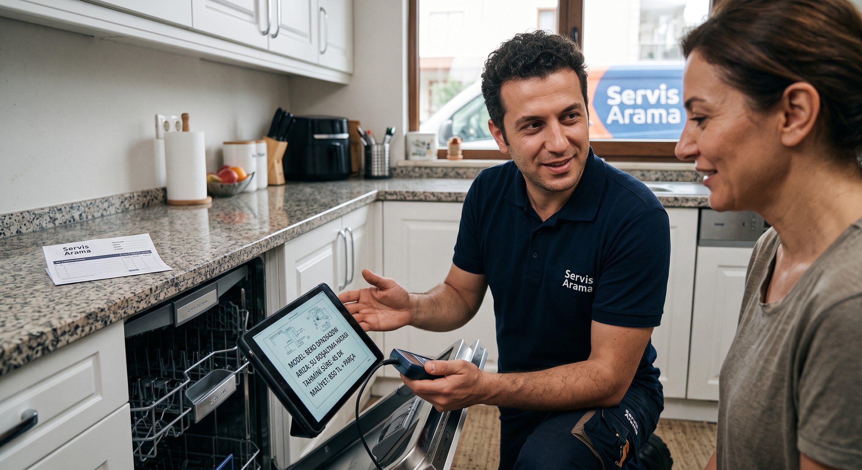 Servis Arama uzman teknik ekibi